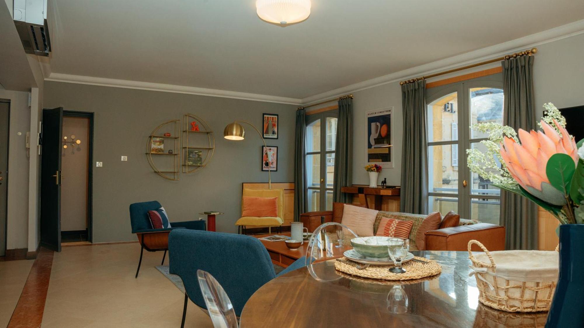 Superbe Appartement 132M2, Classe 5 Etoiles, Sarlat Centre Экстерьер фото