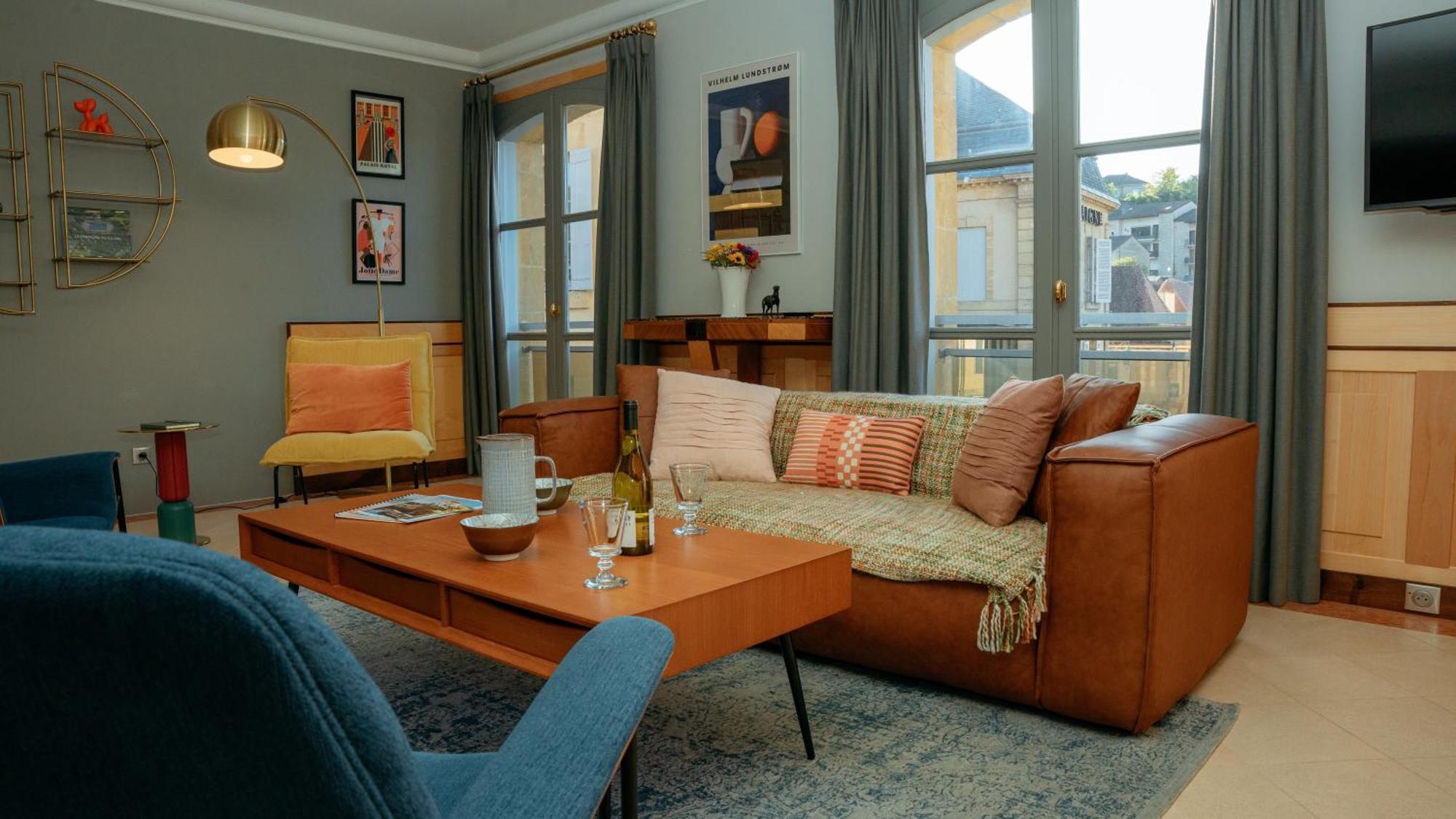 Superbe Appartement 132M2, Classe 5 Etoiles, Sarlat Centre Экстерьер фото